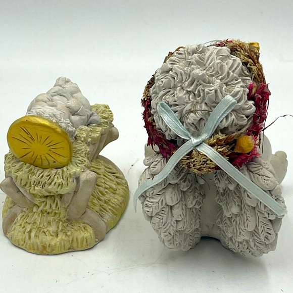 Cast Art Dreamsicles: Modesty Cherub & “Baby Jesus" Nativity Creche Figurines - Picture 7 of 16